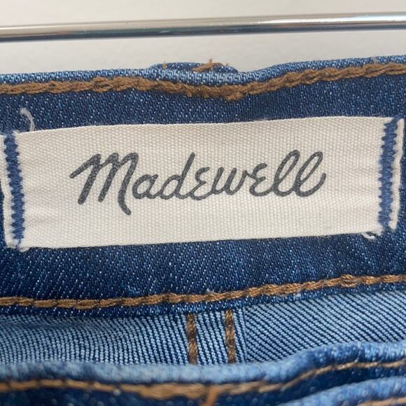 MADEWELL 10" High-Rise Skinny Jeans: Drop-Hem Edition Size 26 - Picture 3 of 9